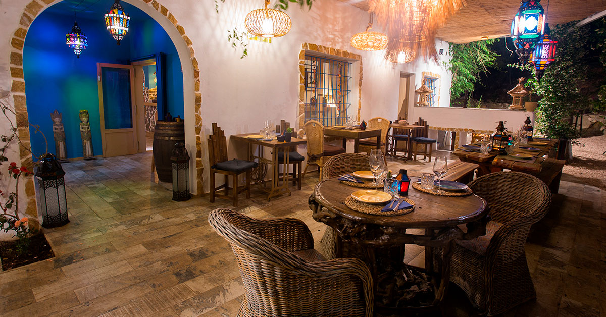 Restaurant Shamarkanda en Sant Joan, Eivissa