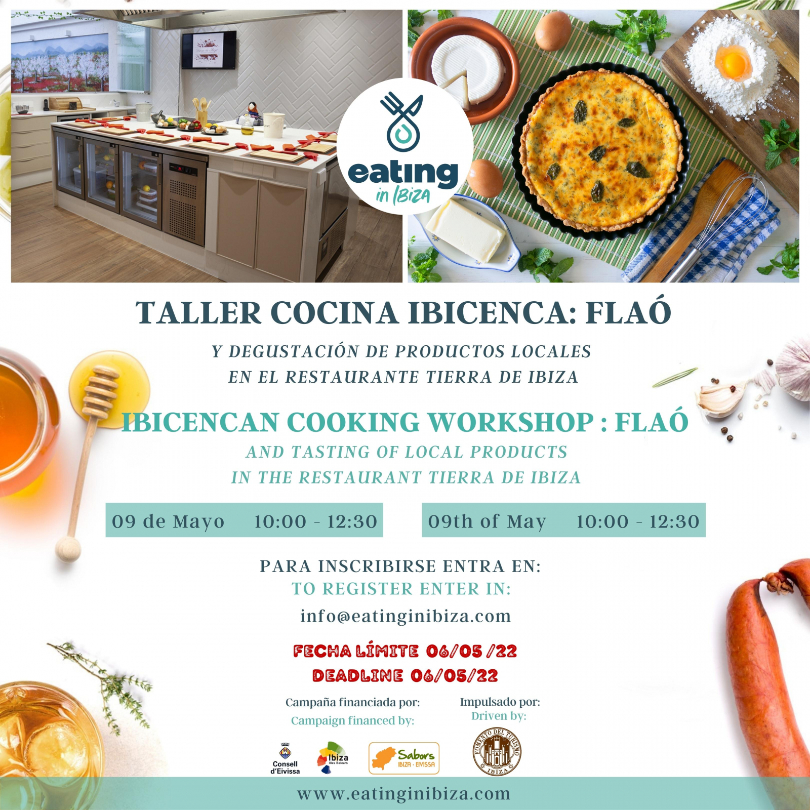 Ibizan cooking workshop Flaó