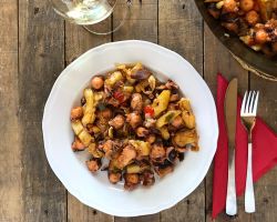 Frita de polp