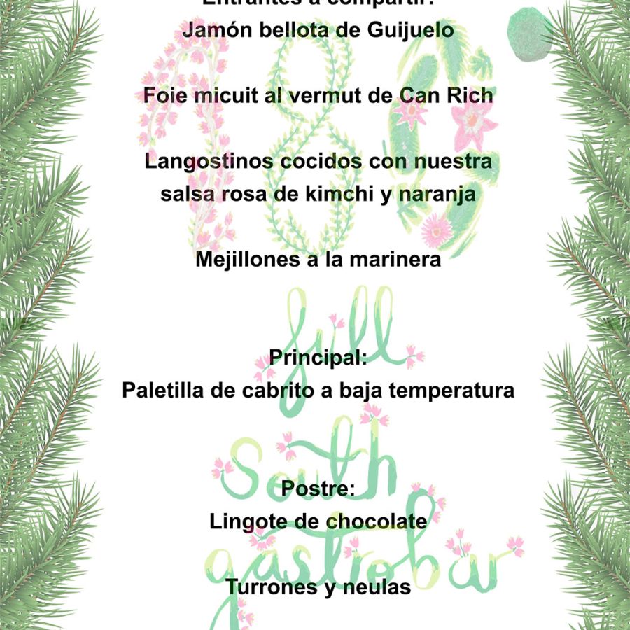 Menu Nochebuena 180 Gastrobar